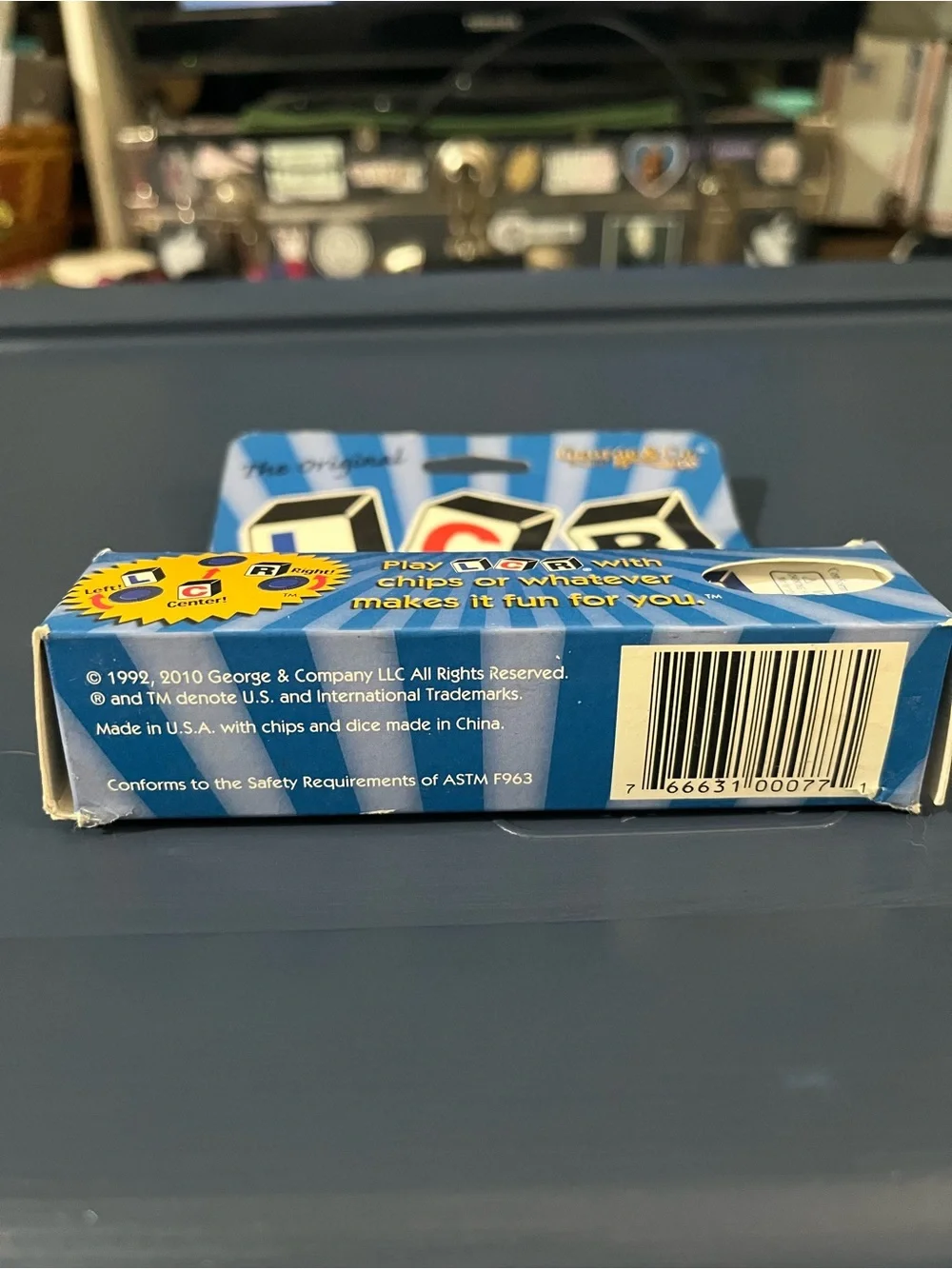 FREE w/ $10+ PURCHASE: Koplow Games Left, Center, Right Dice Game